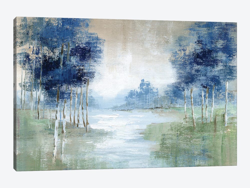Birch River by Nan 1-piece Canvas Wall Art