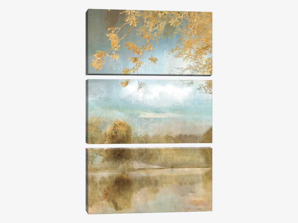 Golden Fall by Nan 3-piece Canvas Art