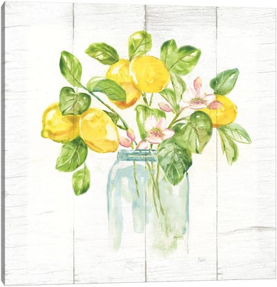 Lemon Branches II Canvas Art Print - Nan