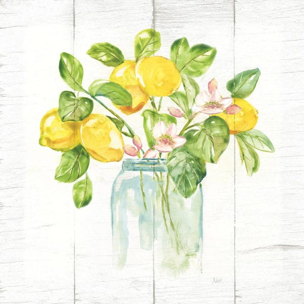 French Country Décor: Lemon Branches II by Nan