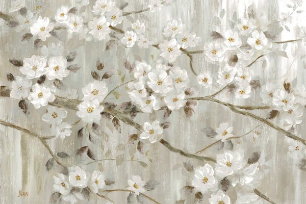 Blossoms: Neutral Spring by Nan