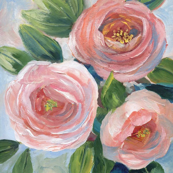 French Country Décor: Sweet Peach Bouquet by Nan