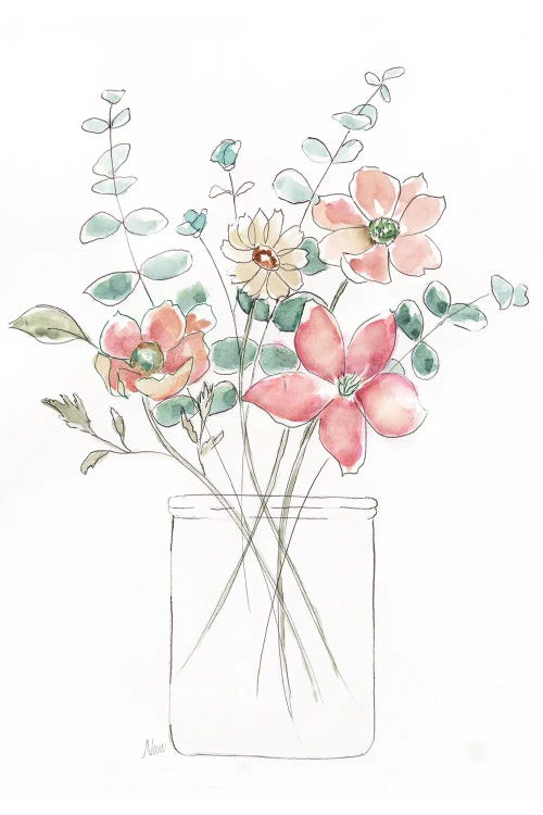 Whimsical Wildflowers I