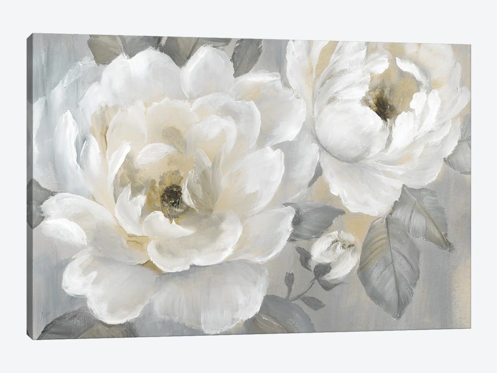 Perfect Peonies by Nan 1-piece Canvas Art
