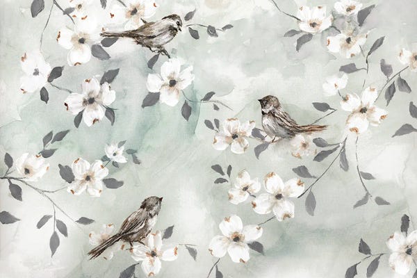 Modern Farmhouse Bedroom: Spring Solo Serenade by Nan