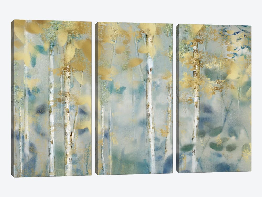 Gilded Forest II by Nan 3-piece Canvas Art Print