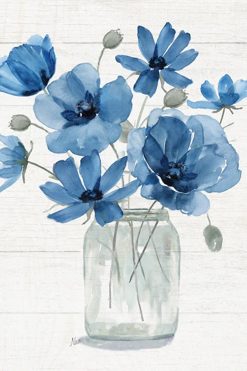 Wildflower Bouquet II by Nan wall art