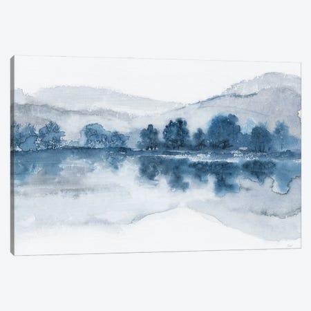 Lake In The Valley Canvas Print #NAN743} by Nan Art Print