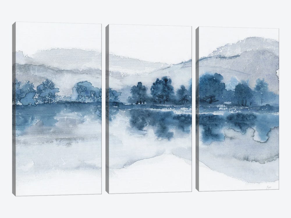 Lake In The Valley by Nan 3-piece Canvas Art