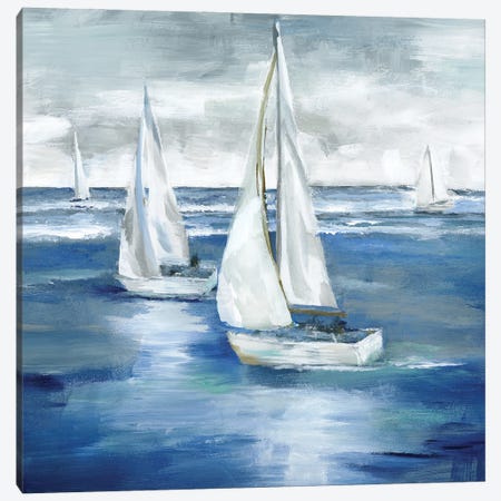 Sailing Together Canvas Print #NAN750} by Nan Canvas Art
