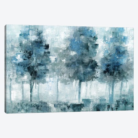 Shady Blue Forest Canvas Print #NAN751} by Nan Canvas Art
