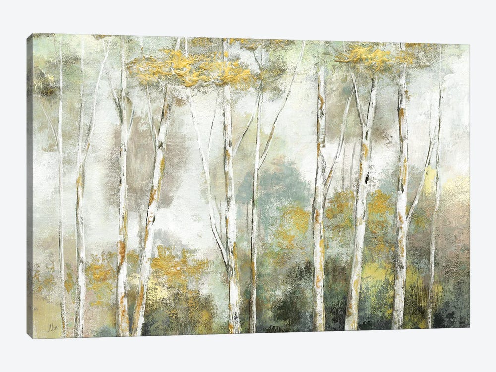 Twinkling Trees by Nan 1-piece Canvas Art Print