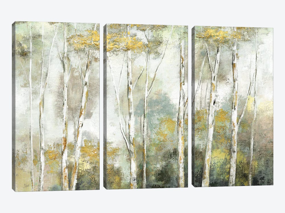 Twinkling Trees by Nan 3-piece Canvas Art Print