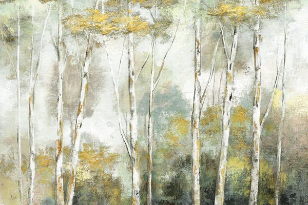 Birch Trees: Twinkling Trees by Nan