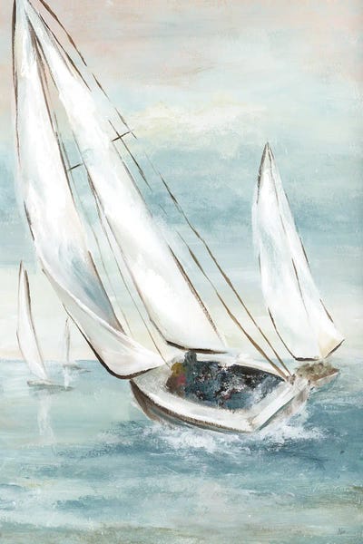 Nautical Living Room: Catching Wind by Nan