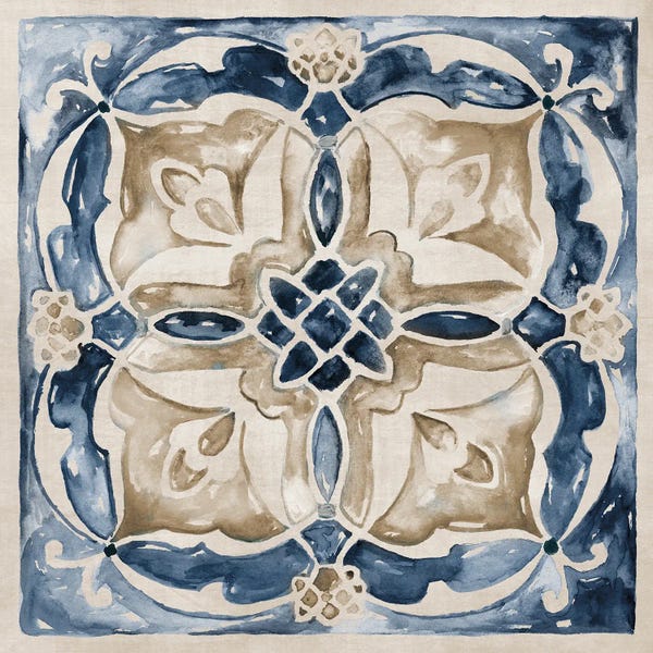 Global Patterns: Moroccan Tile III by Nan