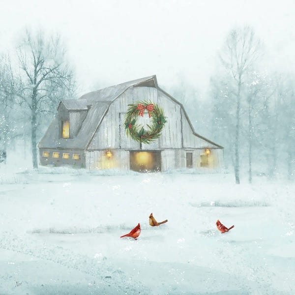 Rustic Winter: White Winter Wonderland by Nan