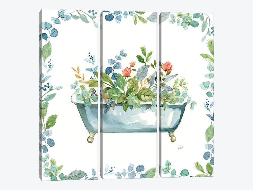 Farmhouse Tub I by Nan 3-piece Art Print