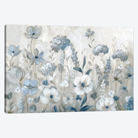Cool Blue Field Canvas Print #NAN804} by Nan Canvas Print