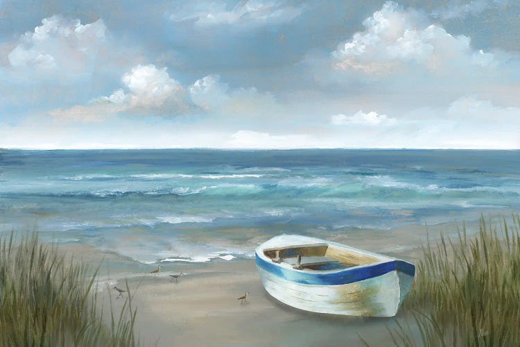 High Tide Boat by Nan wall art