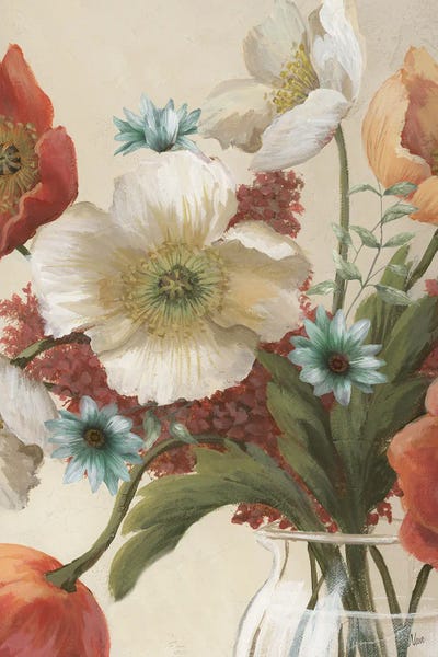 Shabby Chic Décor: Poppy Time II by Nan