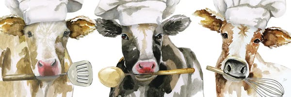 Chef Cow Trio