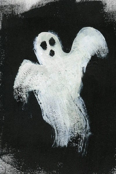 Nan - Steelpix Metal Wall Art: Ghost I by Nan