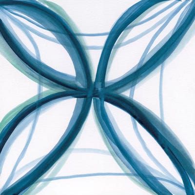 Bold Blue I by Nan canvas print