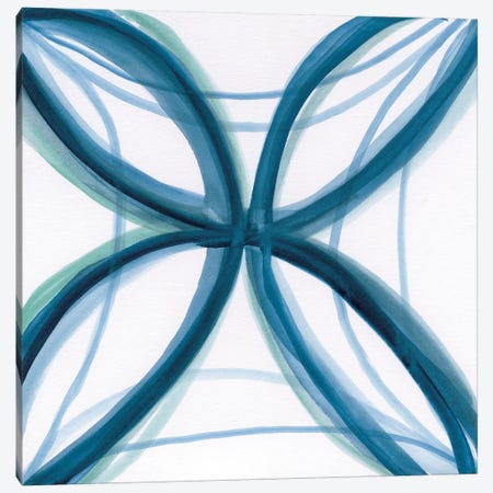 Bold Blue I Canvas Print #NAN95} by Nan Art Print