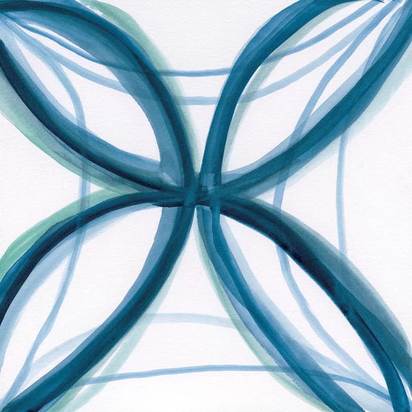 Nan: Bold Blue I by Nan