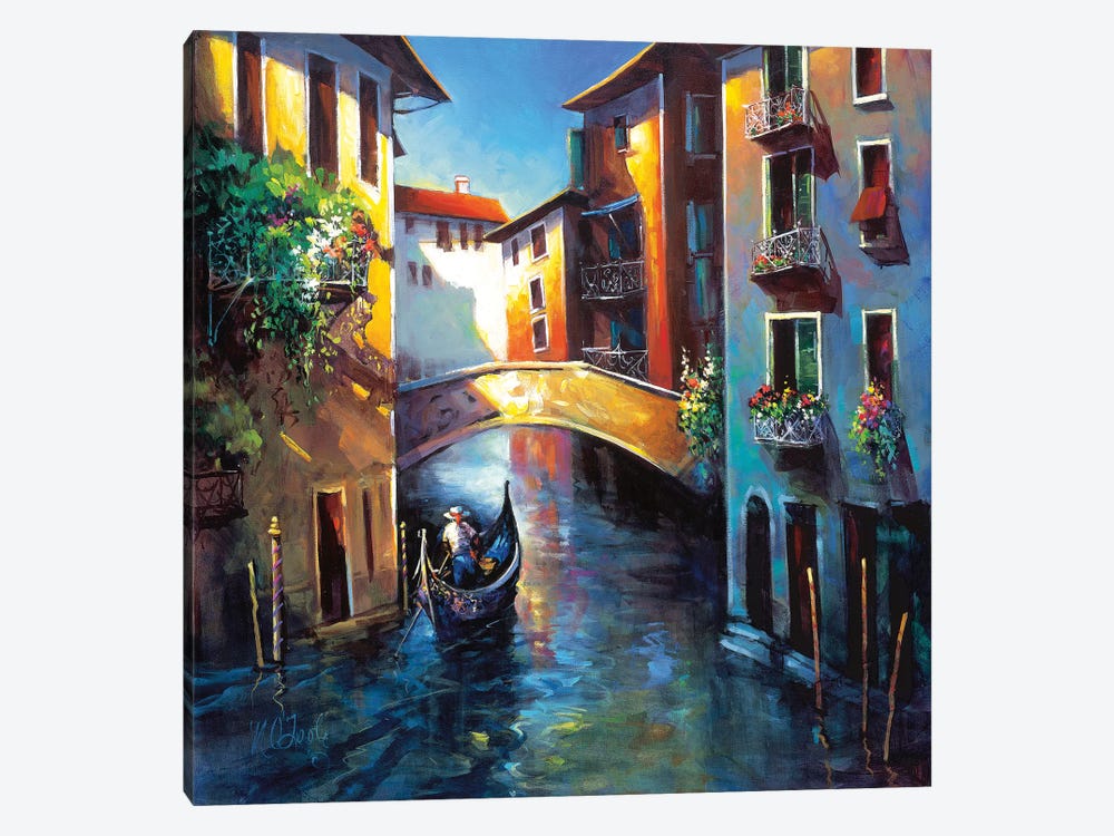 Daybreak in Venice by Nancy O'Toole 1-piece Canvas Print