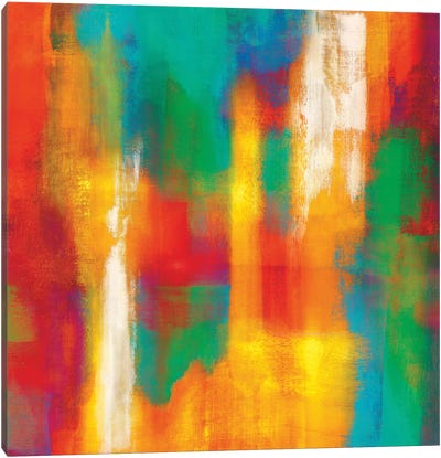 Lust For Life II Canvas Art Print - Colorful Abstracts