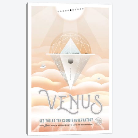 Venus Canvas Print #NAS14} by NASA Canvas Art