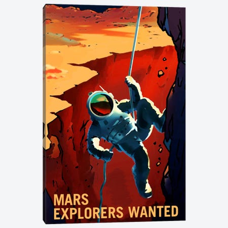 Explorers Wanted Canvas Print #NAS15} by NASA Canvas Art