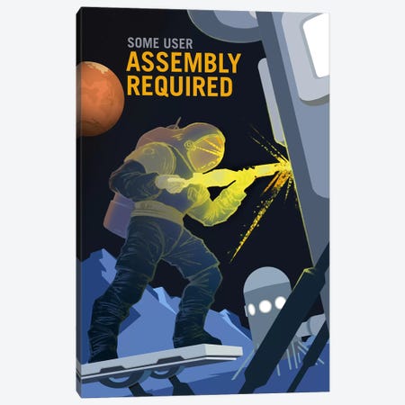 Some User Assembly Required Canvas Print #NAS17} by NASA Canvas Wall Art