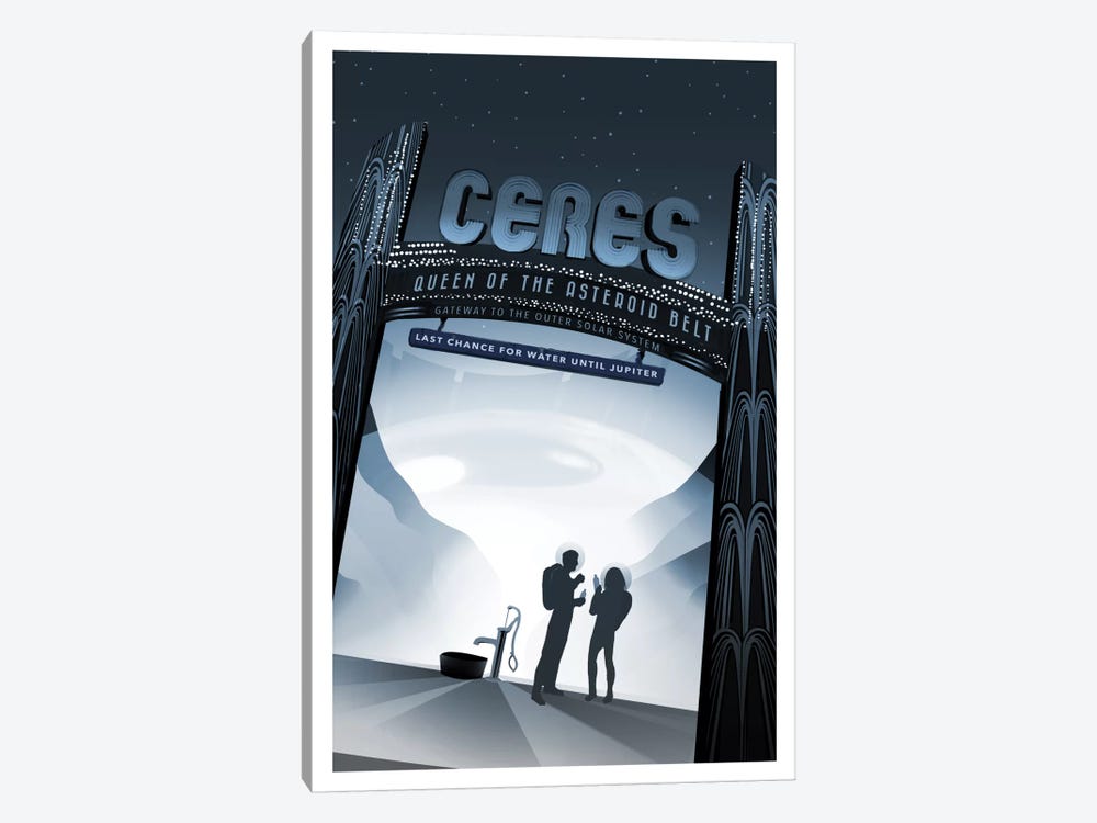 Ceres by NASA 1-piece Art Print