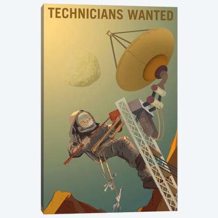 Technicians Wanted Canvas Print #NAS20} by NASA Canvas Art