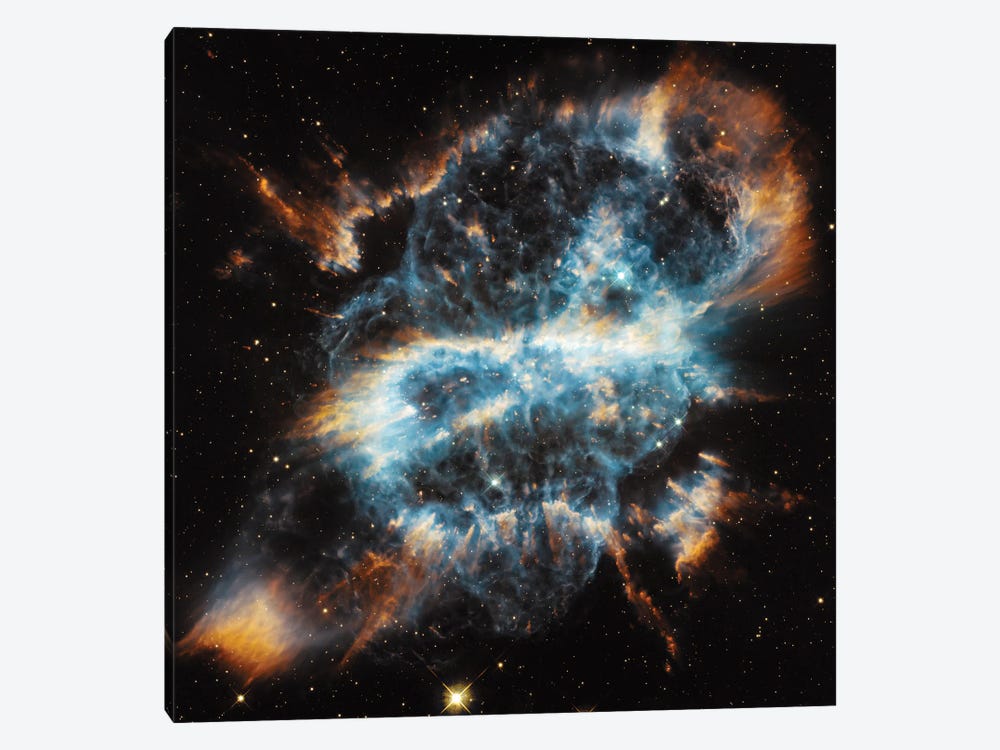 A Planetary Nebula Ornament, NGC 5189 by NASA 1-piece Art Print