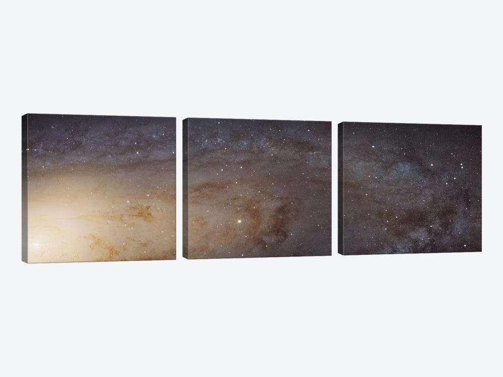 Andromeda Galaxy (Messier 31) by NASA 3-piece Art Print