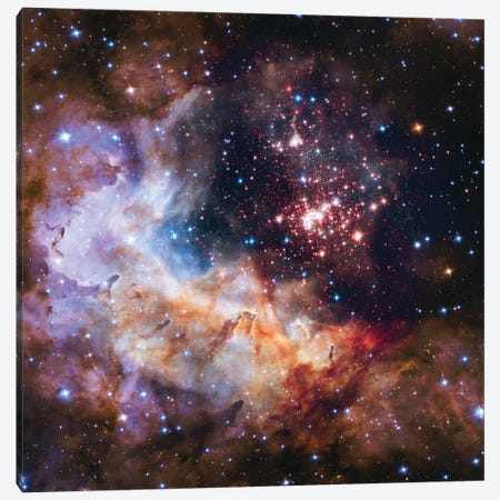 Celestial Fireworks, Westurland 2 (Hubble Space Telescope 25th Anniversary Image) Canvas Print #NAS30} by NASA Canvas Print