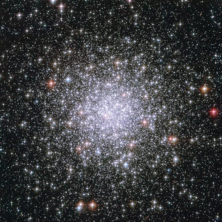 Cosmic Riches, Messier 69 by NASA wall art