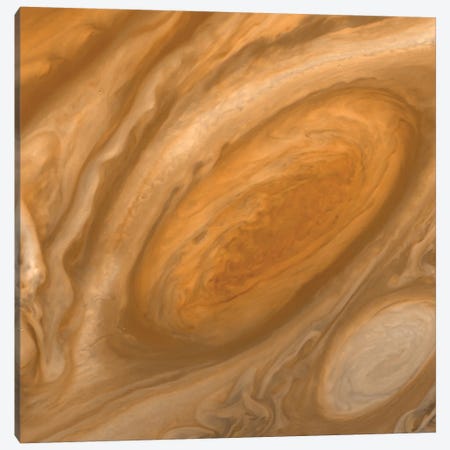 Jupiter's Great Red Spot Canvas Print #NAS38} by NASA Art Print