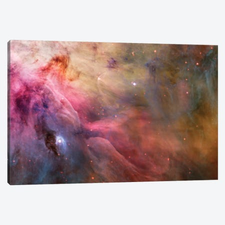 LL Orionis Interacting With the Orion Nebula Flow Canvas Print #NAS39} by NASA Art Print