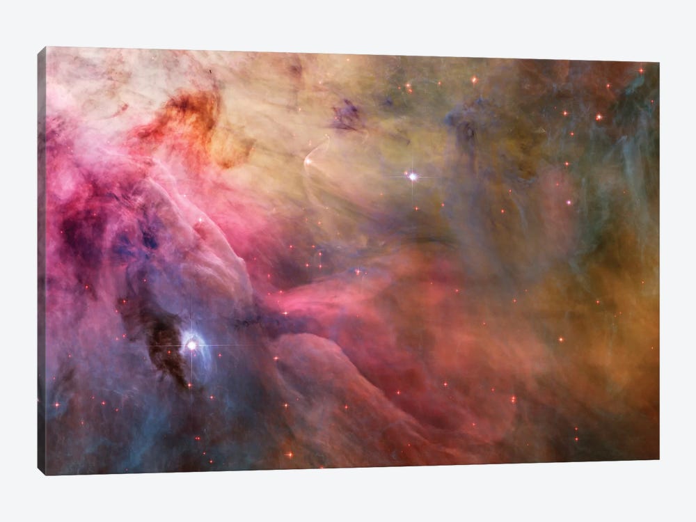 LL Orionis Interacting With the Orion Nebula Flow by NASA 1-piece Canvas Artwork