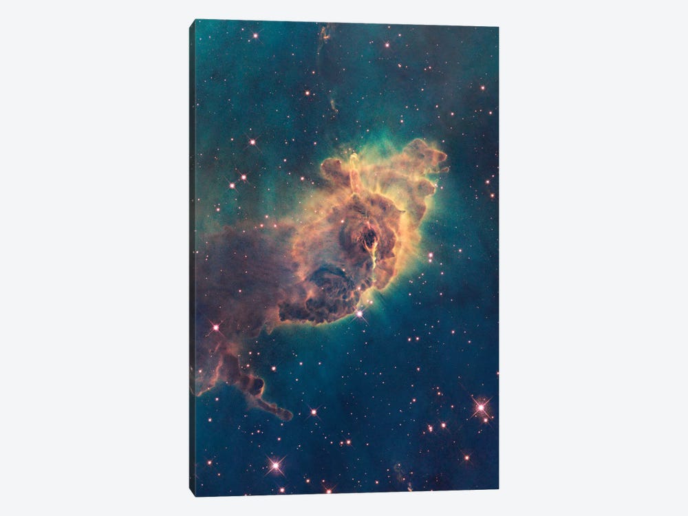 Pillar Of Gas, Carina Nebula by NASA 1-piece Canvas Artwork