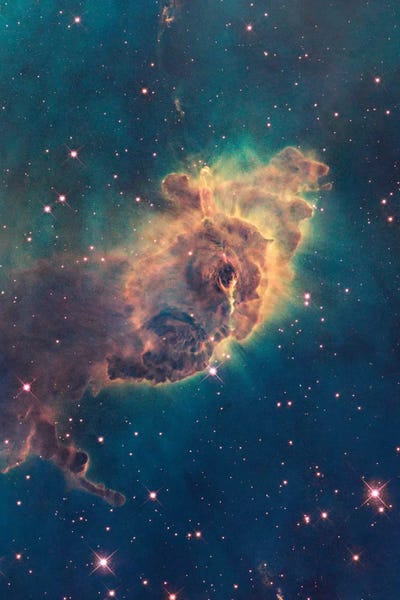 Kids Astronomy & Space Art: Pillar Of Gas, Carina Nebula by NASA