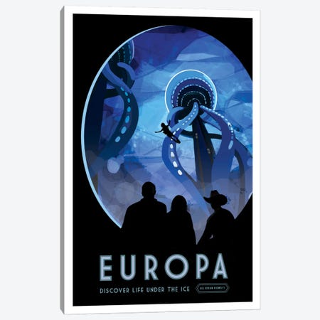 Europa Canvas Print #NAS4} by NASA Canvas Art
