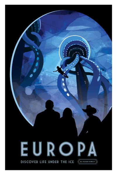 Sci-Fi Planets: Europa by NASA