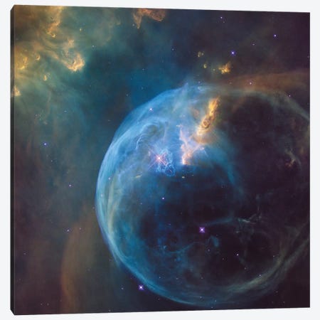 The Bubble Nebula (NGC 7635) Canvas Print #NAS51} by NASA Canvas Art Print