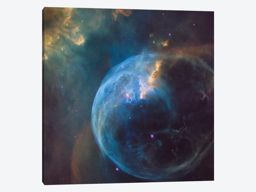 The Bubble Nebula (NGC 7635) by NASA 1-piece Canvas Artwork